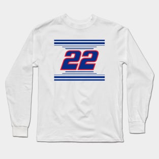 Joey Logano #22 2024 NASCAR Design Long Sleeve T-Shirt